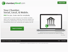 Tablet Screenshot of chamberplanet.com